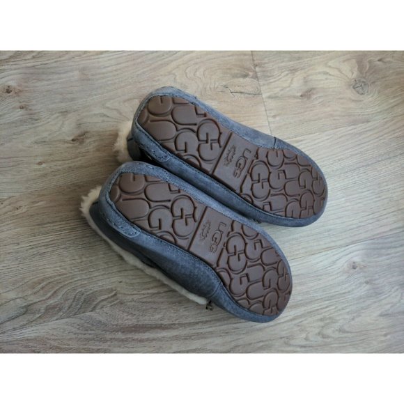 UGG Alena Nightfall Fur Suede Slippers Womens 6 EU 37 - Picture 8 of 10
